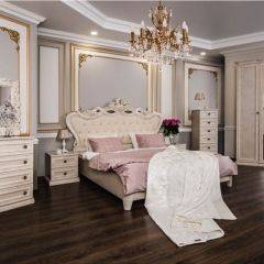 Комод 4 ящика Афина (крем корень) Без зеркала в Карталах - kartaly.mebel24.online | фото 5