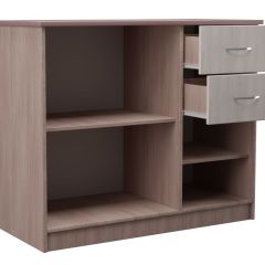 Комод АЛЛА (Ясень шимо светлый/темный) Эко в Карталах - kartaly.mebel24.online | фото 2