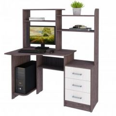 Компьютерный стол №16 (Анкор темныйанкор темный) в Карталах - kartaly.mebel24.online | фото 2