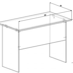 Компьютерный стол КЛ №9.2 в Карталах - kartaly.mebel24.online | фото 6