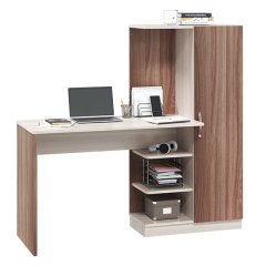 Стол компьютерный Софт (УНИ) Ясень темный/светлый в Карталах - kartaly.mebel24.online | фото 2
