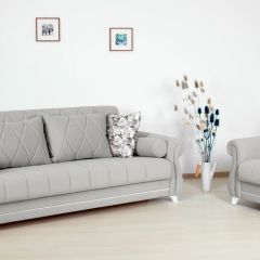 Комплект Роуз ТД 414 диван-кровать + кресло + комплект подушек в Карталах - kartaly.mebel24.online | фото
