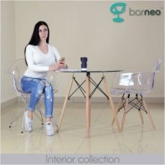 Кресло Barneo N-14 WoodMold прозрачный в Карталах - kartaly.mebel24.online | фото 2
