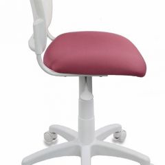 Кресло детское Бюрократ CH-W296NX/26-31 белый TW-15 розовый 26-31 в Карталах - kartaly.mebel24.online | фото 2