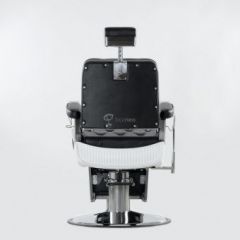 Кресло для барбершопа Barneo 31836E откидная спинка черное в Карталах - kartaly.mebel24.online | фото 3