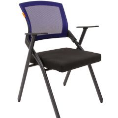 Кресло для посетителей CHAIRMAN NEXX (ткань стандарт черный/сетка DW-61) в Карталах - kartaly.mebel24.online | фото 1