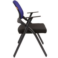 Кресло для посетителей CHAIRMAN NEXX (ткань стандарт черный/сетка DW-61) в Карталах - kartaly.mebel24.online | фото 3