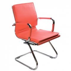 Кресло для посетителя Бюрократ CH-993-Low-V/Red красный в Карталах - kartaly.mebel24.online | фото