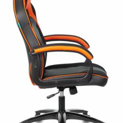 Кресло игровое Бюрократ VIKING 2 AERO ORANGE черный/оранжевый в Карталах - kartaly.mebel24.online | фото 3