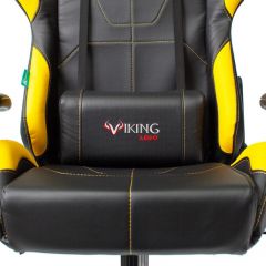 Кресло игровое Бюрократ VIKING 5 AERO YELLOW черный/желтый в Карталах - kartaly.mebel24.online | фото 7
