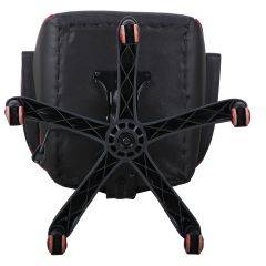 Кресло компьютерное BRABIX Nitro GM-001 (ткань/экокожа) черное, вставки красные (531816) в Карталах - kartaly.mebel24.online | фото