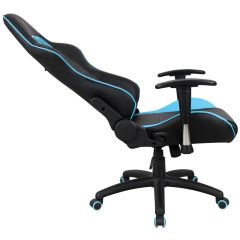 Кресло компьютерное BRABIX "GT Master GM-110" (черное/голубое) 531928 в Карталах - kartaly.mebel24.online | фото 5