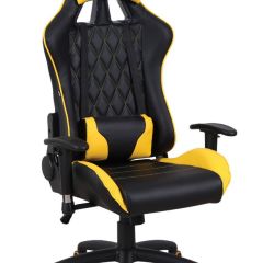 Кресло компьютерное BRABIX "GT Master GM-110" (черное/желтое) 531927 в Карталах - kartaly.mebel24.online | фото