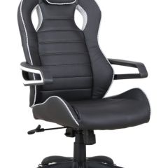 Кресло компьютерное BRABIX "Techno Pro GM-003" (черное/серое, вставки серые) 531814 в Карталах - kartaly.mebel24.online | фото