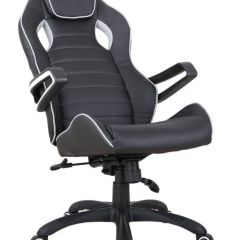 Кресло компьютерное BRABIX "Techno Pro GM-003" (черное/серое, вставки серые) 531814 в Карталах - kartaly.mebel24.online | фото 3