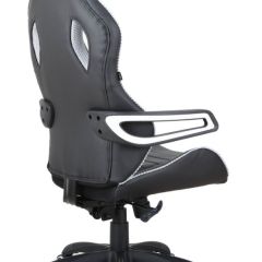 Кресло компьютерное BRABIX "Techno Pro GM-003" (черное/серое, вставки серые) 531814 в Карталах - kartaly.mebel24.online | фото 4