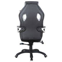 Кресло компьютерное BRABIX Techno Pro GM-003 (экокожа черное/серое, вставки серые) 531814 в Карталах - kartaly.mebel24.online | фото 8