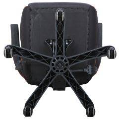 Кресло компьютерное BRABIX Techno Pro GM-003 (ткань черное/серое, вставки оранжевые) 531813 в Карталах - kartaly.mebel24.online | фото 9