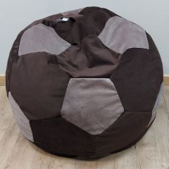 Кресло-мешок Мяч M (Vital Chocolate-Vital Java) в Карталах - kartaly.mebel24.online | фото