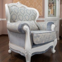 Кресло Мишель (белый матовый) в Карталах - kartaly.mebel24.online | фото 3