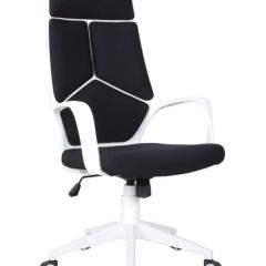 Кресло офисное BRABIX PREMIUM "Prime EX-515" (пластик белый, ткань, черное) 531812 в Карталах - kartaly.mebel24.online | фото