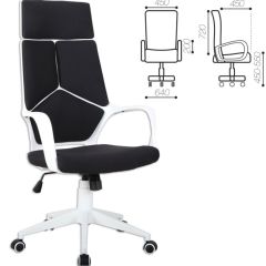 Кресло офисное BRABIX PREMIUM "Prime EX-515" (пластик белый, ткань, черное) 531812 в Карталах - kartaly.mebel24.online | фото 2
