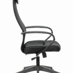 Кресло офисное BRABIX PREMIUM "Stalker EX-608 PL" (ткань-сетка/кожзам, черное) 532090 в Карталах - kartaly.mebel24.online | фото 3