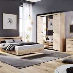 Кровать 1400 парящая с ПМ НКМ Версаль-5 секция №5 в Карталах - kartaly.mebel24.online | фото 2