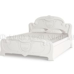 МАРИЯ Кровать 1,6м (белый) в Карталах - kartaly.mebel24.online | фото
