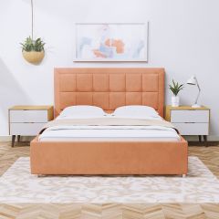 Кровать Адриана Люкс Решетка+ПМ+Дно (1400) в Карталах - kartaly.mebel24.online | фото
