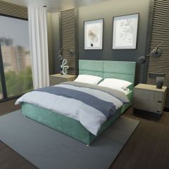 Кровать Аврора с ортопедической решеткой (1400) в Карталах - kartaly.mebel24.online | фото