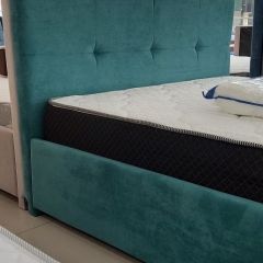 Кровать Бэлль Решетка+ПМ+Дно (1200) в Карталах - kartaly.mebel24.online | фото 7