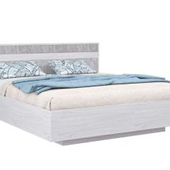 Кровать Бетти 1600 (Анкор Светлый/Бетонный Камень) в Карталах - kartaly.mebel24.online | фото 1