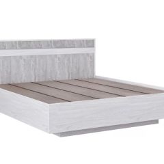 Кровать Бетти 1600 (Анкор Светлый/Бетонный Камень) в Карталах - kartaly.mebel24.online | фото 2