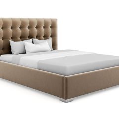 Кровать Брауни интерьерная +основание (90х200) в Карталах - kartaly.mebel24.online | фото 6
