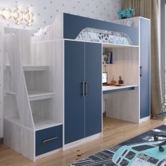 Кровать-чердак Тея (*Без Пенала) в Карталах - kartaly.mebel24.online | фото 9