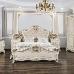 Кровать 1800 Джоконда (крем) в Карталах - kartaly.mebel24.online | фото 6