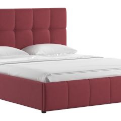 Кровать двойная Хлоя 160 + ортопед + ПМ + дно (арт. Макс 325 (ягодный)) в Карталах - kartaly.mebel24.online | фото