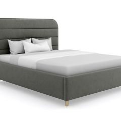 Кровать Эквадор Люкс интерьерная +основание (90х200) в Карталах - kartaly.mebel24.online | фото 8