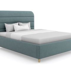 Кровать Эквадор Люкс интерьерная +основание (90х200) в Карталах - kartaly.mebel24.online | фото 13
