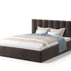 Кровать Элен 1600*2000  NEO 10 (темно-коричневый) в Карталах - kartaly.mebel24.online | фото