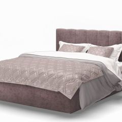 Кровать Элен 1600*2000 Rock 12 (серо-фиолетовый) в Карталах - kartaly.mebel24.online | фото