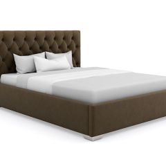 Кровать Ева интерьерная +основание (140х200) в Карталах - kartaly.mebel24.online | фото 8