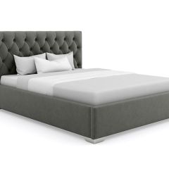 Кровать Ева интерьерная +основание (140х200) в Карталах - kartaly.mebel24.online | фото 9