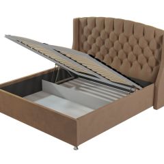 Кровать Франческа + Решетка+ПМ+Дно (1600) в Карталах - kartaly.mebel24.online | фото 3