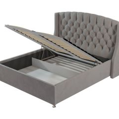 Кровать Франческа + Решетка+ПМ+Дно (1600) в Карталах - kartaly.mebel24.online | фото 5