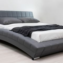 Кровать двойная Оливия 160 + ортопед. основание в Карталах - kartaly.mebel24.online | фото 3