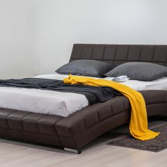 Кровать двойная Оливия 160 + ортопед. основание в Карталах - kartaly.mebel24.online | фото