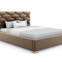 Кровать Коралл интерьерная +основание (80х200) в Карталах - kartaly.mebel24.online | фото 11