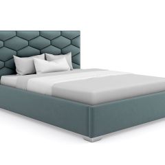 Кровать Коралл интерьерная +основание (80х200) в Карталах - kartaly.mebel24.online | фото 14